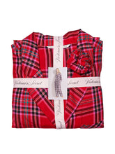 Load image into Gallery viewer, Red Tartan Plaid Pajama Set
