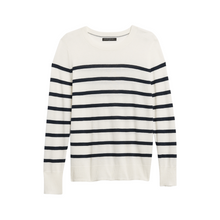 Load image into Gallery viewer, Nautical Stripe Career Top
