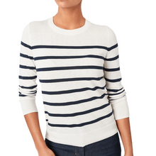 Load image into Gallery viewer, Nautical Stripe Career Top
