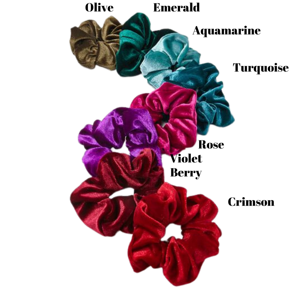 Velvet Hair Scrunchies