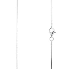 Load image into Gallery viewer, 1mm Sterling Silver .925 Snake Necklace in 16&quot;, 18&quot; and 20&quot;
