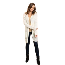 Load image into Gallery viewer, Crochet Style Cardigan Sweater
