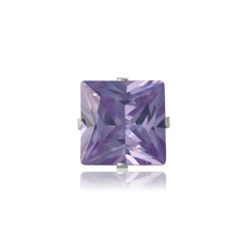 Load image into Gallery viewer, Sterling Silver Stud Earrings in Lavender

