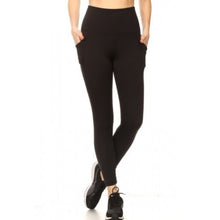 Load image into Gallery viewer, Strappy Yoga Butt Sculpting &amp; Tummy Control Leggings
