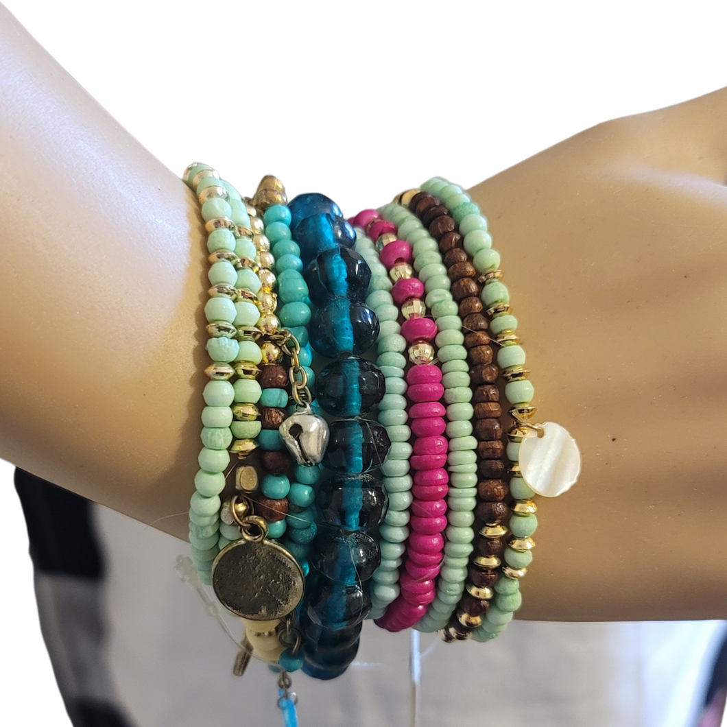 Beach Charm Bracelet