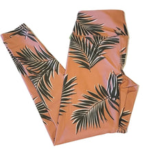 Load image into Gallery viewer, Tropical Palm Yoga Leggings
