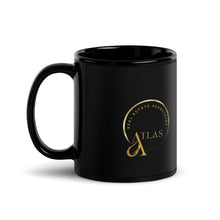Load image into Gallery viewer, Atlas Black &amp; Gold Ceramic Mug
