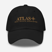 Load image into Gallery viewer, Atlas Gold Embroidered Baseball Hat
