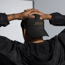 Load image into Gallery viewer, Atlas Gold Embroidered Baseball Hat
