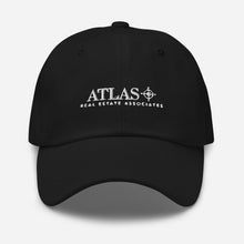 Load image into Gallery viewer, Atlas White Embroidered Baseball Hat
