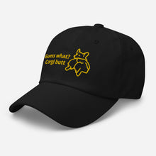 Load image into Gallery viewer, Guess What Corgi Butt Unisex Baseball Cap

