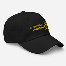 Load image into Gallery viewer, Guess What Corgi Butt Unisex Baseball Cap
