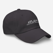Load image into Gallery viewer, Atlas White Embroidered Baseball Hat
