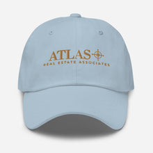 Load image into Gallery viewer, Atlas Gold Embroidered Baseball Hat
