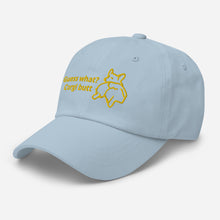 Load image into Gallery viewer, Guess What Corgi Butt Unisex Baseball Cap
