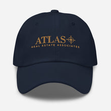 Load image into Gallery viewer, Atlas Gold Embroidered Baseball Hat
