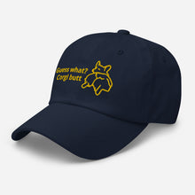 Load image into Gallery viewer, Guess What Corgi Butt Unisex Baseball Cap
