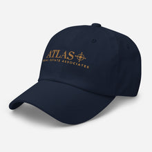 Load image into Gallery viewer, Atlas Gold Embroidered Baseball Hat
