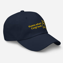 Load image into Gallery viewer, Guess What Corgi Butt Unisex Baseball Cap
