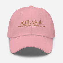 Load image into Gallery viewer, Atlas Gold Embroidered Baseball Hat
