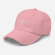 Load image into Gallery viewer, Atlas White Embroidered Baseball Hat
