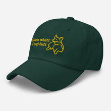 Load image into Gallery viewer, Guess What Corgi Butt Unisex Baseball Cap
