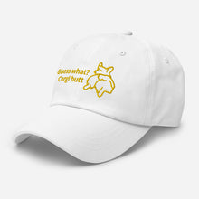 Load image into Gallery viewer, Guess What Corgi Butt Unisex Baseball Cap
