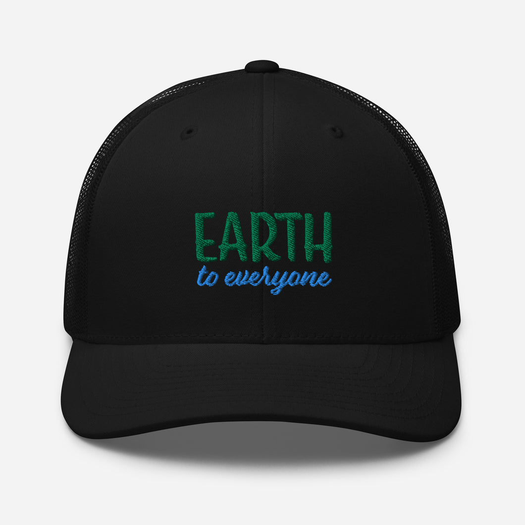 Earth to Everyone Mesh Baseball Hat