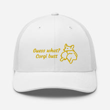 Load image into Gallery viewer, Guess What Corgi Butt Mesh Baseball Hat
