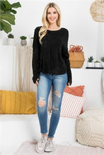 Load image into Gallery viewer, Softest Open Back Sweater Top
