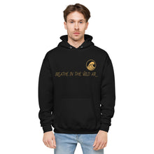 Load image into Gallery viewer, Breathe In The Wild Air Wave Fleece Hoodie
