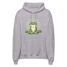 Load image into Gallery viewer, Zen Frog Unisex Fleece Hoodie
