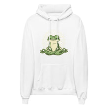 Load image into Gallery viewer, Zen Frog Unisex Fleece Hoodie
